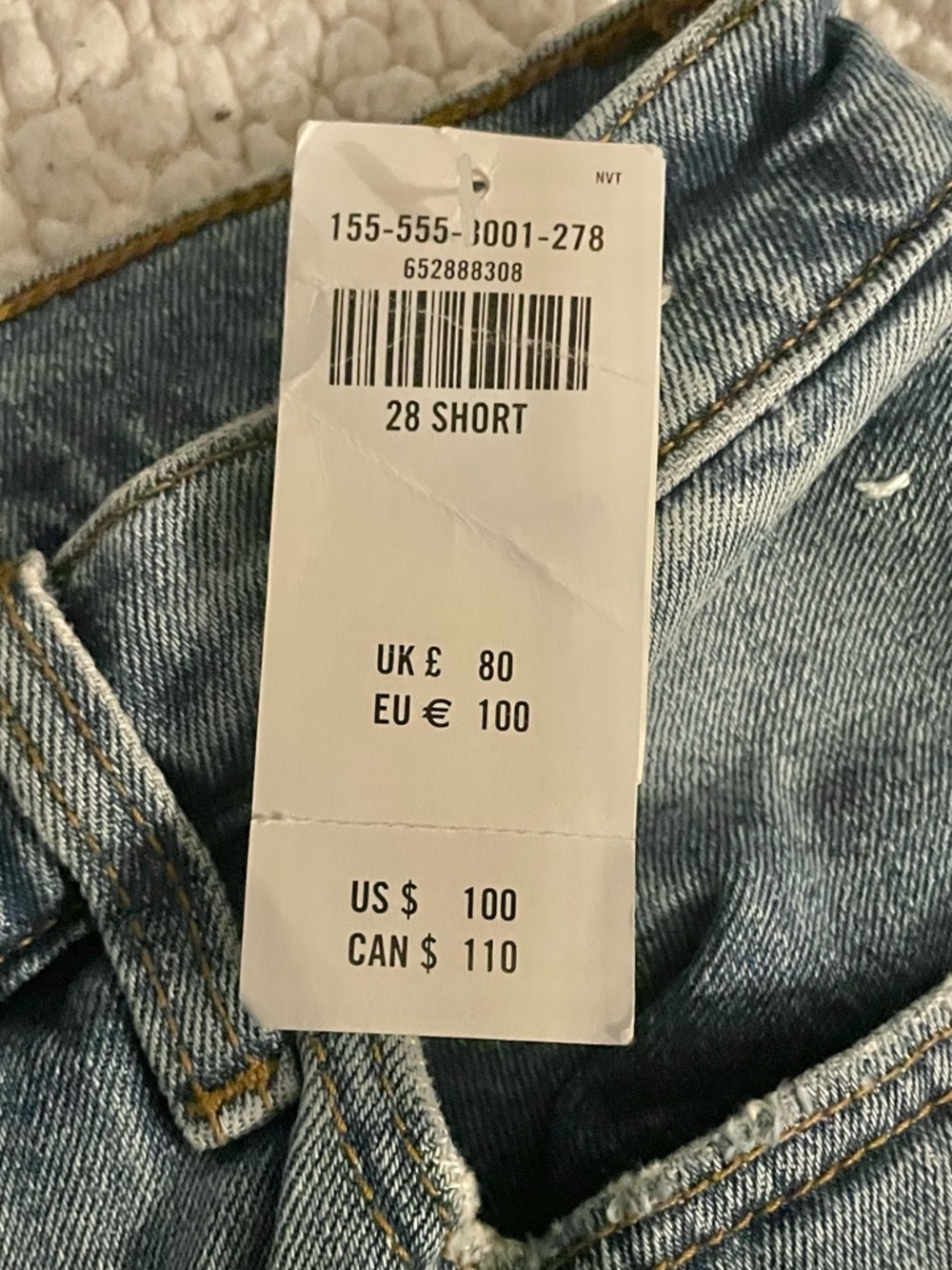 Abercrombie Ultra High Rise 90s Slim Straight Jean - Picture 3 of 5